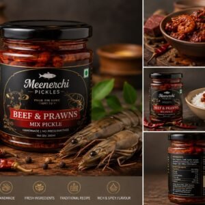 Meenerchi Pickles Beef & Prawns Mix